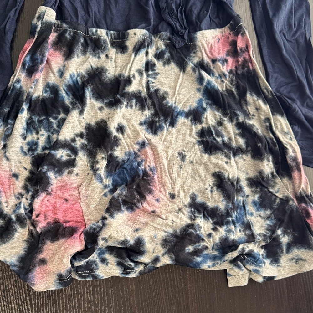 Flowers by Zoe Navy and Tie-Dye Casual Dress - Picture 5 of 5